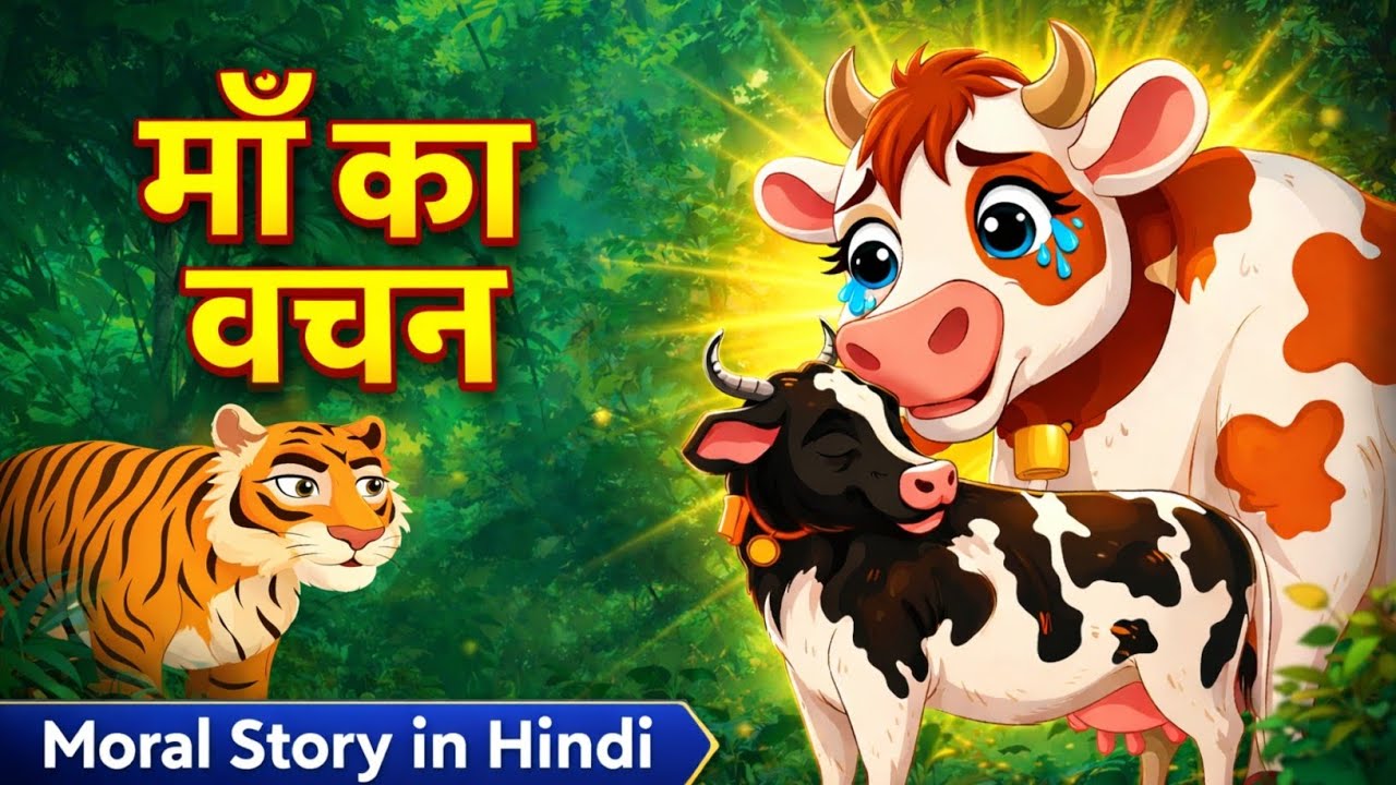 माँ का वचन | नन्दिनी और बाघ की भावुक कहानी | Moral Story in Hindi | Moral Story