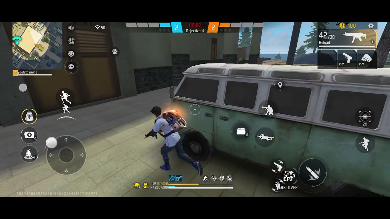 A strange person come and challenge me to do a custom#freefire#custom#chalange 