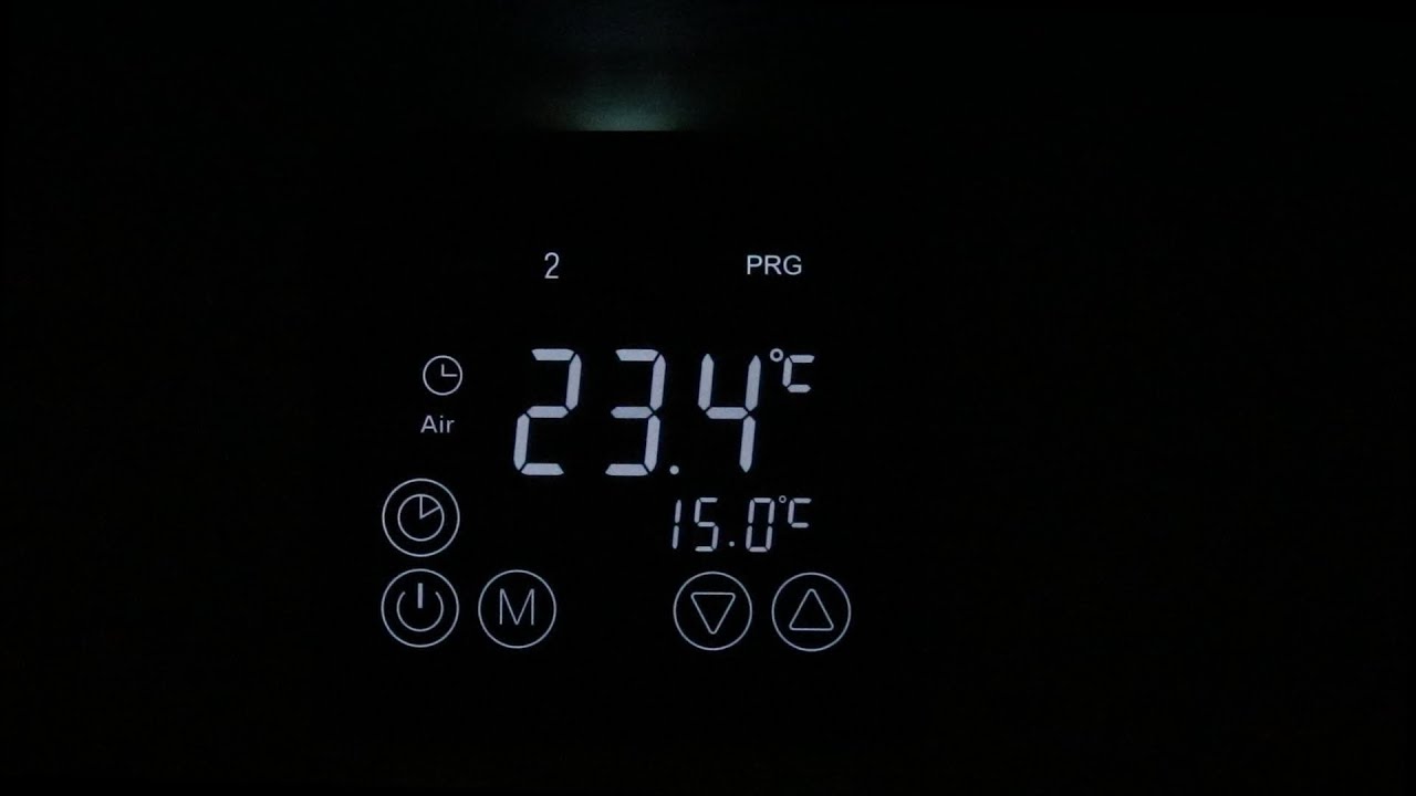 Heizungsthermostat C17 einstellen