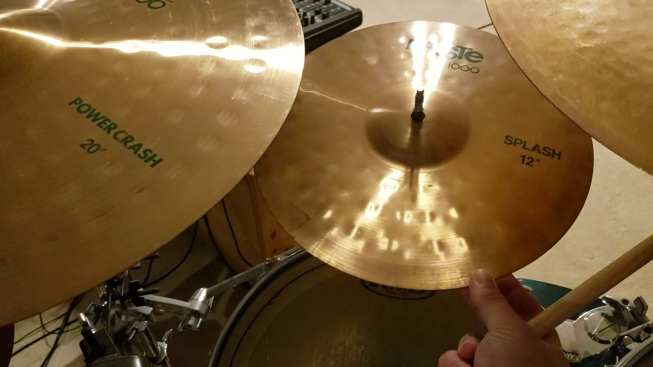 Paiste 1OOO cymbal set Demo (1000)
