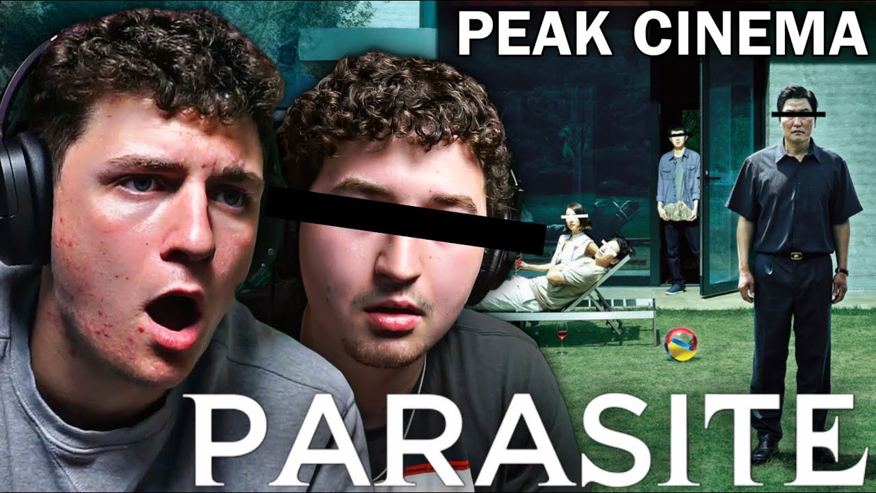 Watching *PARASITE* for the FIRST TIME! (we love foreign cinema now)