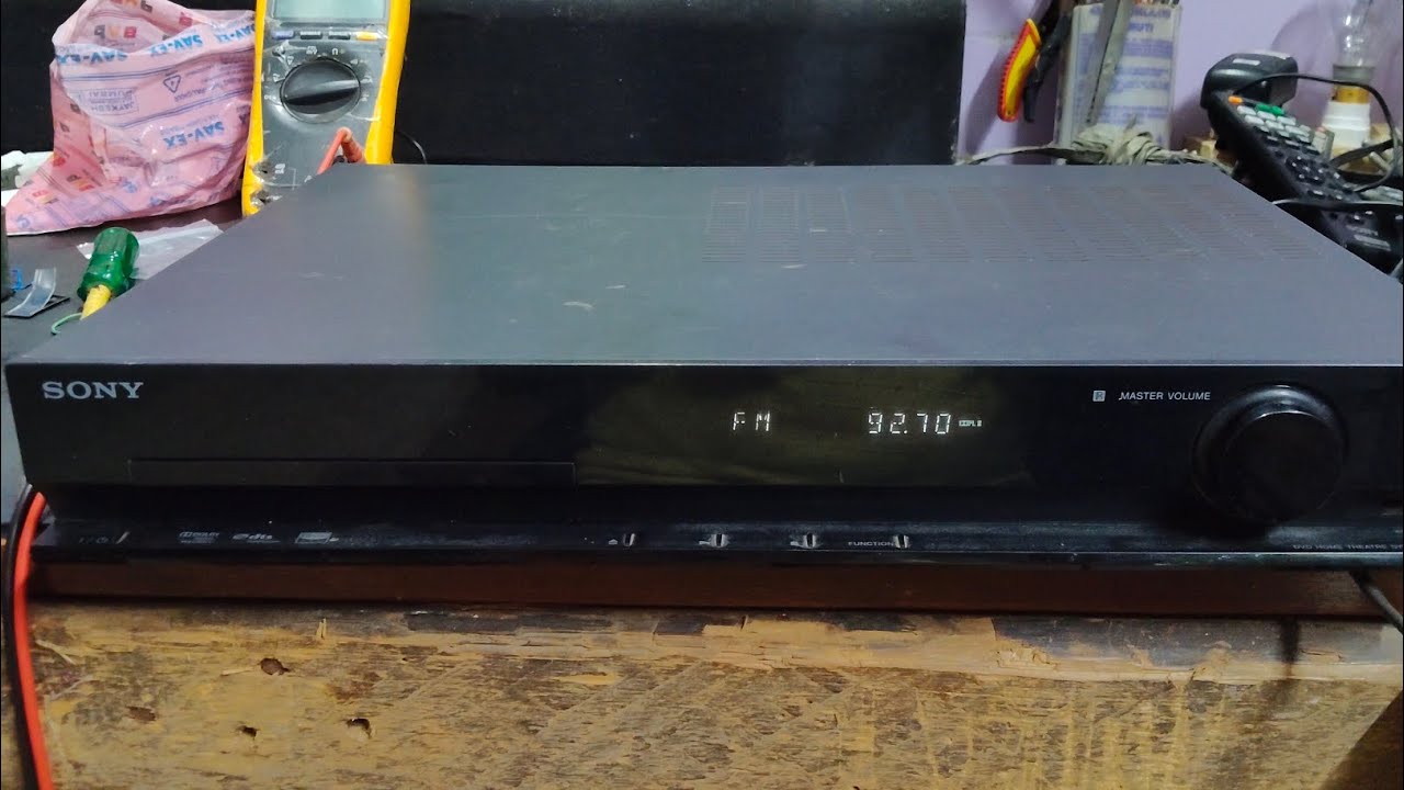 Sony DAV-TZ210 Home Theater System No Sound Problem 