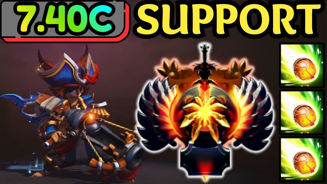 🔥 IMMORTAL HOODWINK SUPPORT — MAP VISION DOMINATION 🔥 DOTA 2