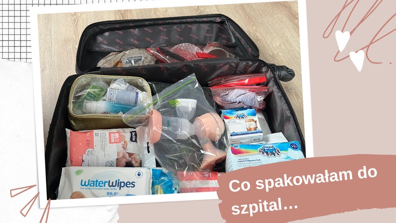 TORBA DO PORODU | SZPITALA 💜 KOSZULE PORODOWE Z SHEIN💜 | LAKTATOR Z NENO 🫶