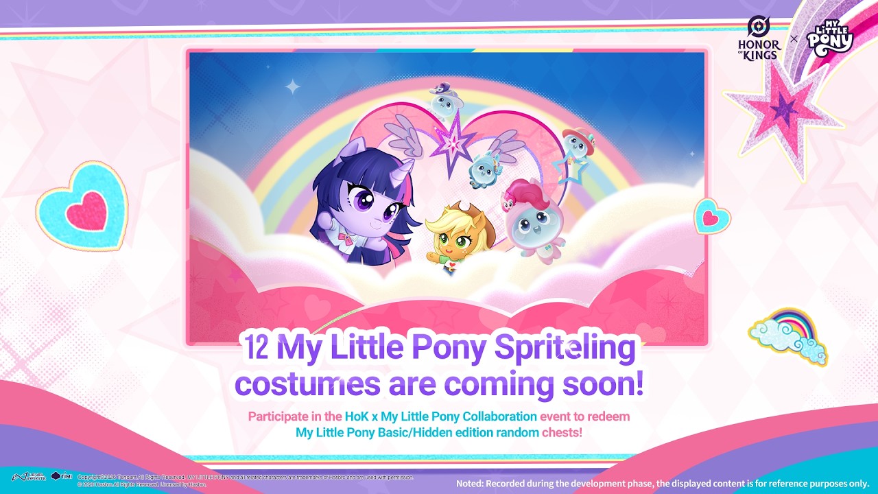 Spriteling Costumes Showcase | Honor of Kings x My little Pony Collab