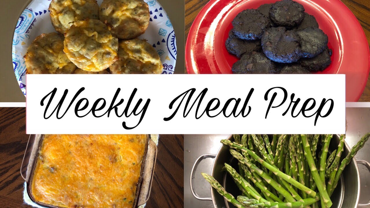 Weekly keto meal prep| keto breakfast casserole, Tuna muffins, chocolate cookies, & more