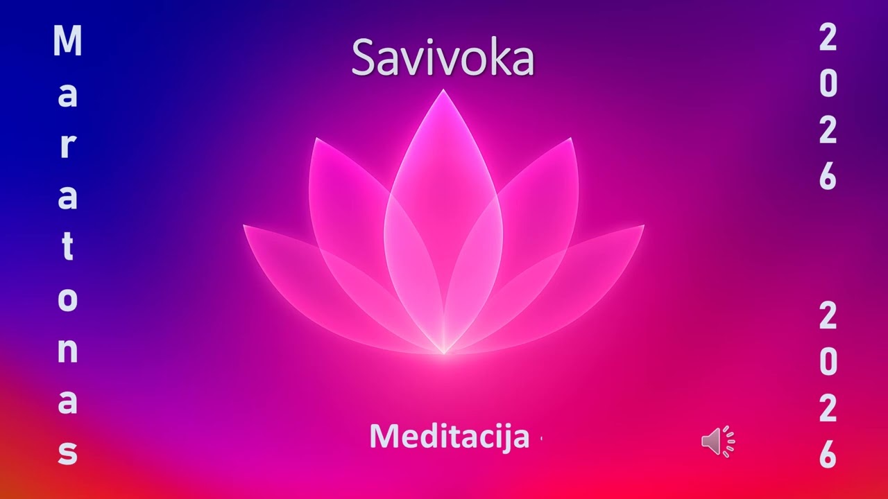 Maratonas-intensyvas 2026. SAVIVOKA