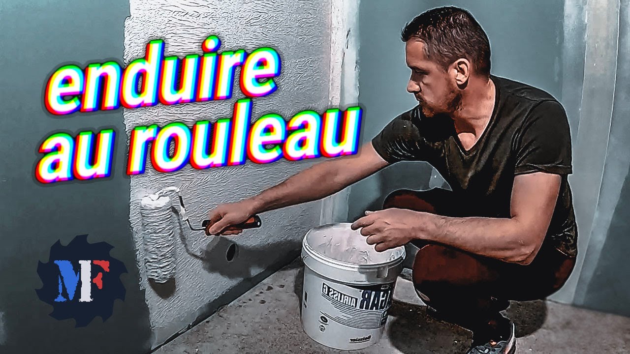 Je vous montre COMMENT ENDUIRE au ROULEAU ! Chantier Rénovation Suite Parentale Ep 9