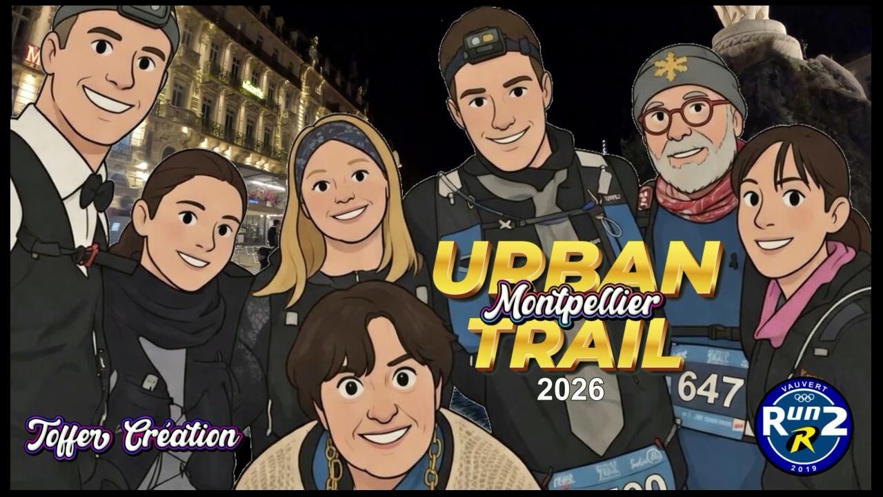 Urban Trail de Montpellier 2026 by Toffer Création
