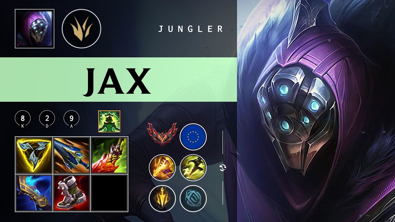 Jax Jungle vs Talon - EUW Grandmaster Patch 26.04