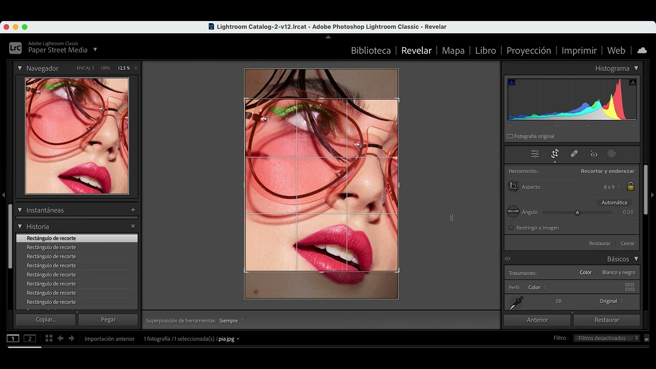 ¿Cómo recortar nuestras imágenes en Lightroom para enviarlas a imprimir?