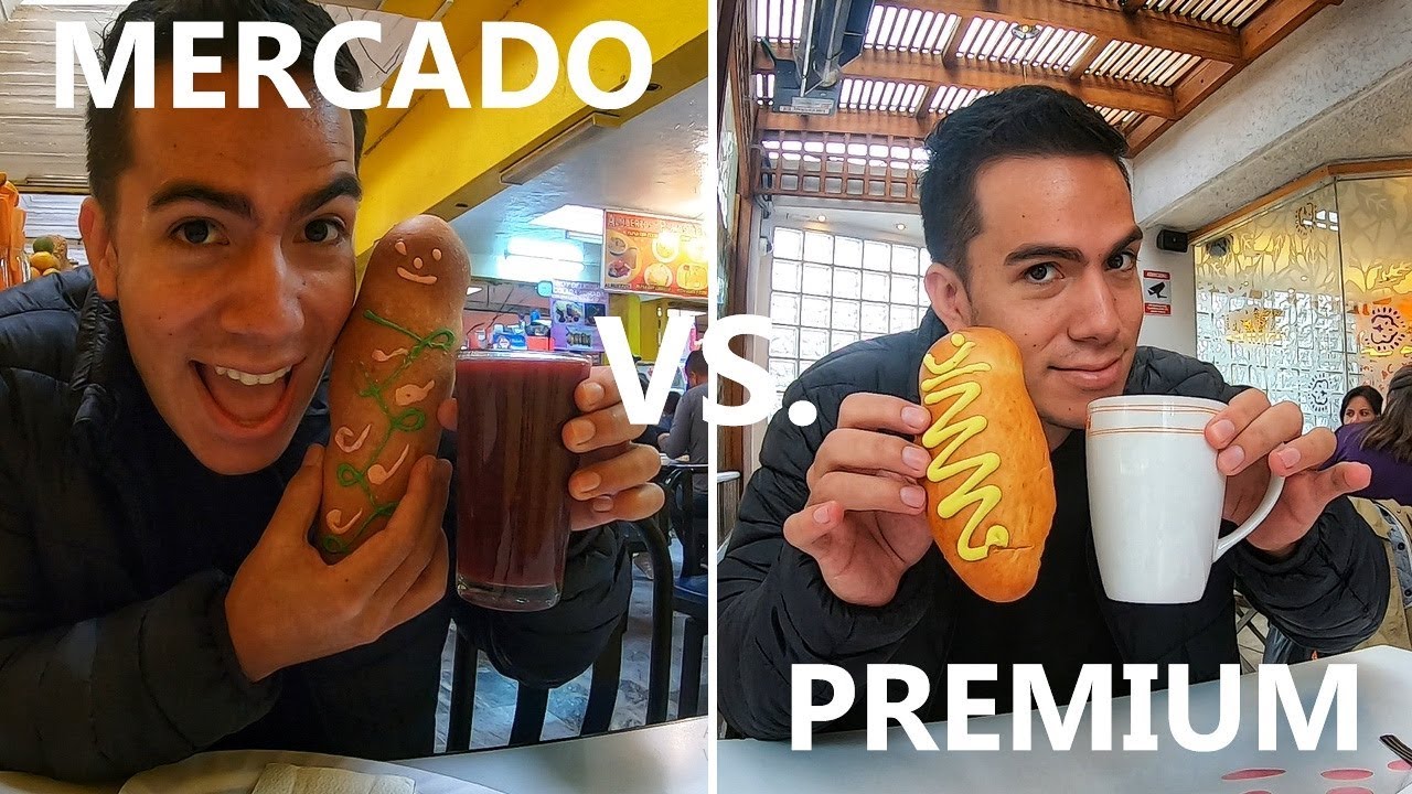 Colada morada de MERCADO vs. PREMIUM