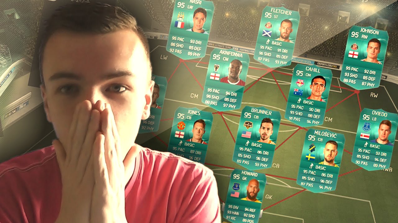 FIFA 15 - FULL PRO INFORM ULTIMATE TEAM (95 RATED MADE BY ME!)