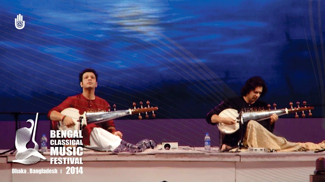 Raga Jhinjhoti and Rageshree on the Sarod I Amaan Ali Khan & Ayaan Ali Khan I Live at BCMF 2014