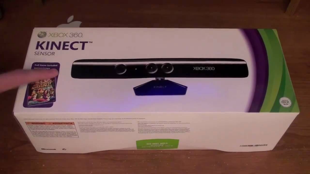 Xbox 360 Kinect Unboxing