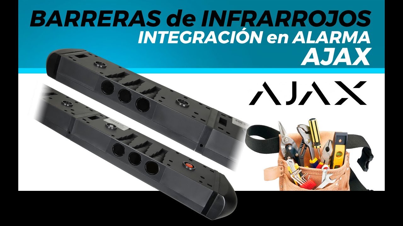 🚶‍♂️🚶‍♂️ 🛠️ BARRERAS DE INFRARROJOS CON AJAX TRANSMITTER - ALARMA AJAX