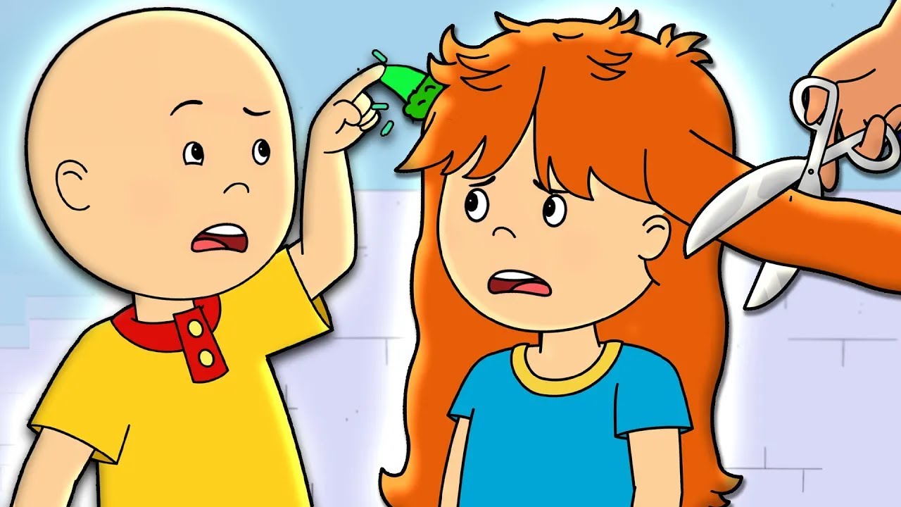 Rosie'nin ilk saç kesimi | Caillou Türkçe - WildBrain