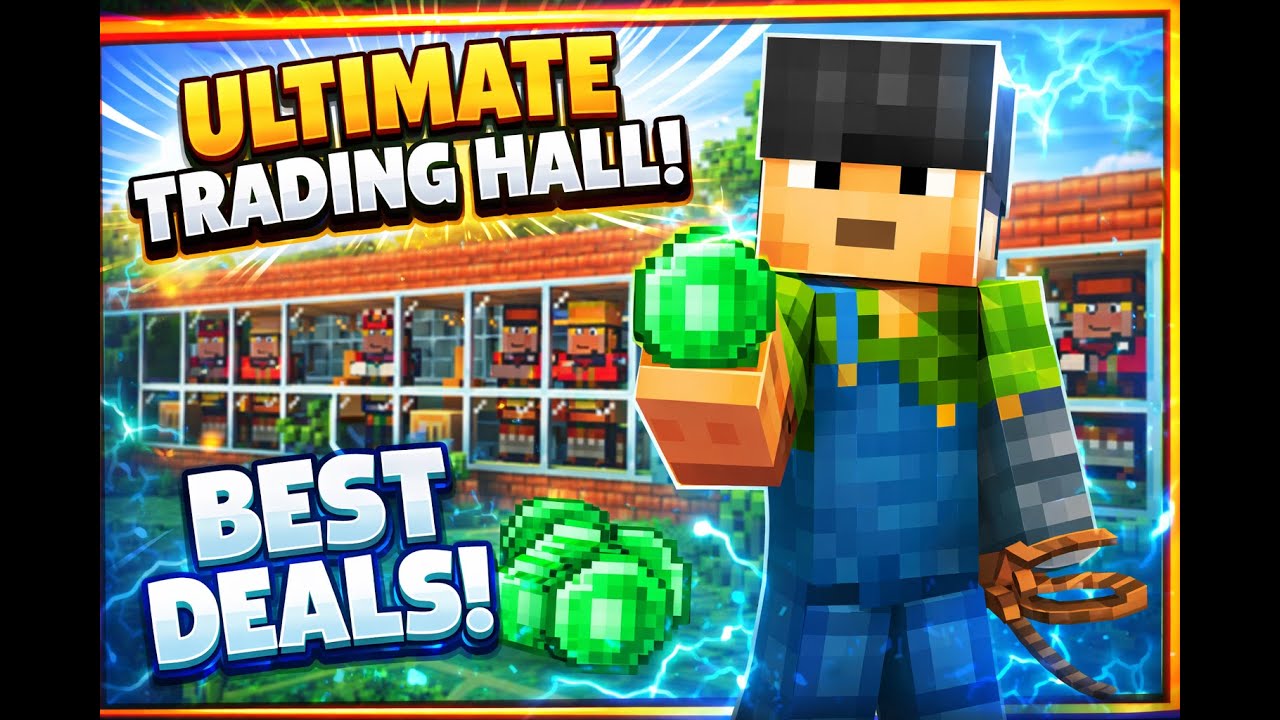 What's the BEST Way to Move Villagers to the Trading Hall?