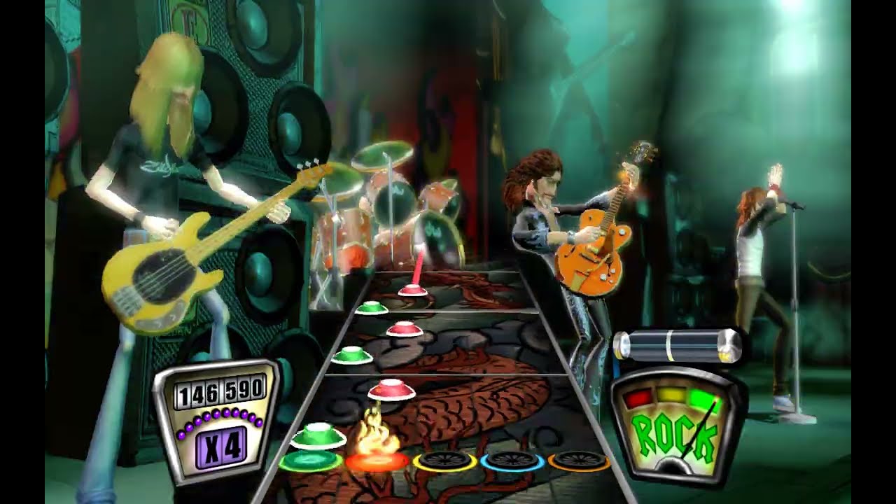 “Bad Reputation” as made famous by Thin Lizzy - Guitar Hero II Career Mode