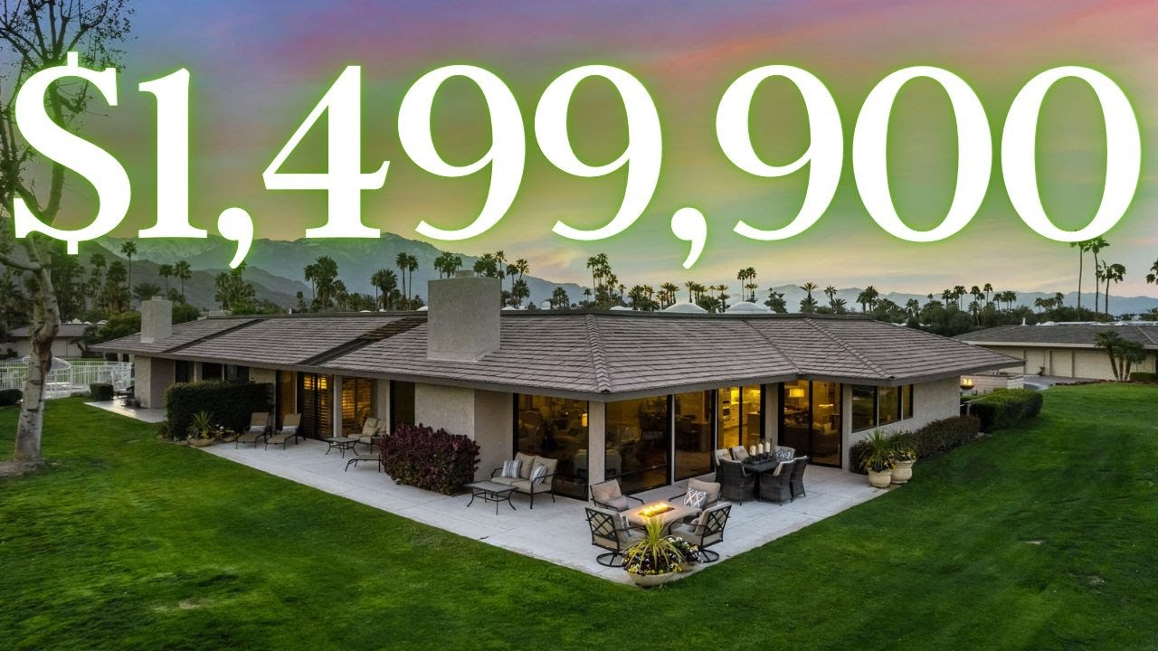 Inside this Gorgeous Golfers Dream Home in the Springs Country Club in Rancho Mirage, California