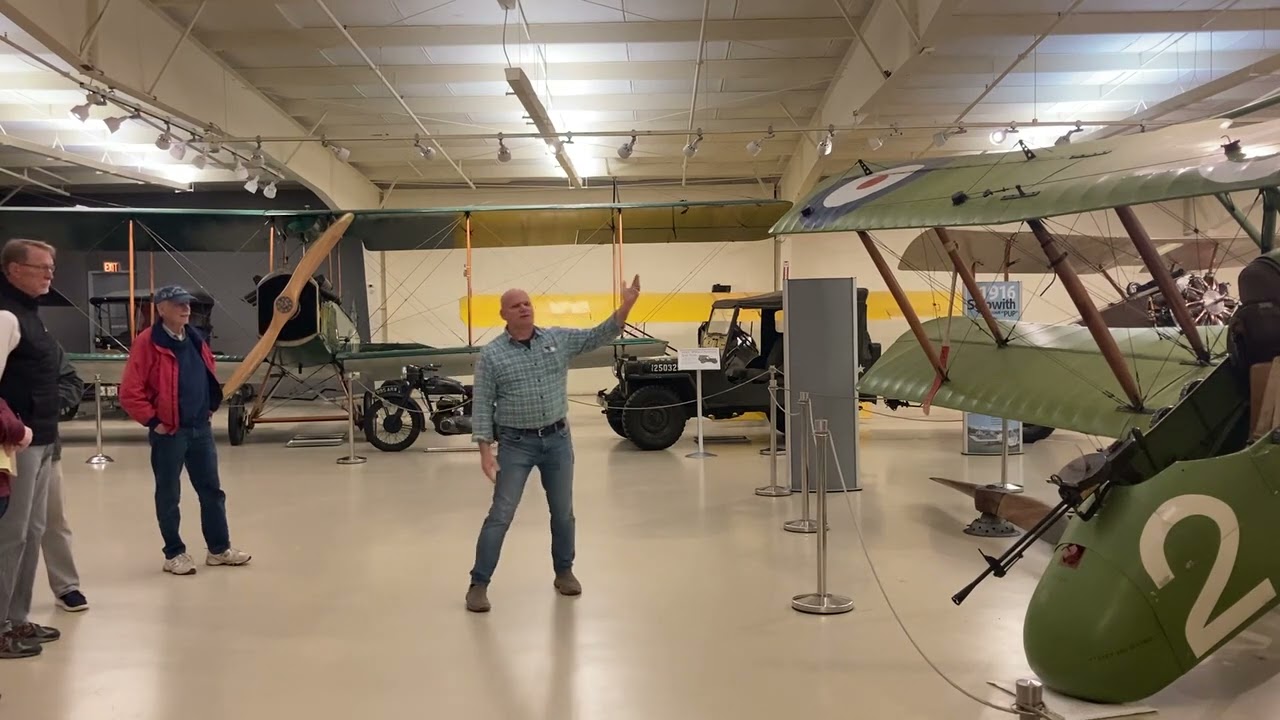 1916 Royal Aircraft Factory FE-8 Biplane Replica
