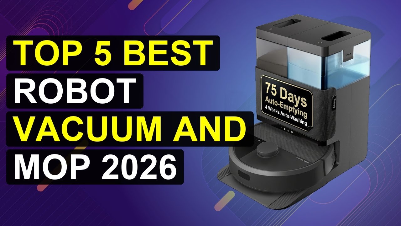 Top 5 Best Robot Vacuum And Mop 2026 | Top Robot Vacuum And Mop Combo