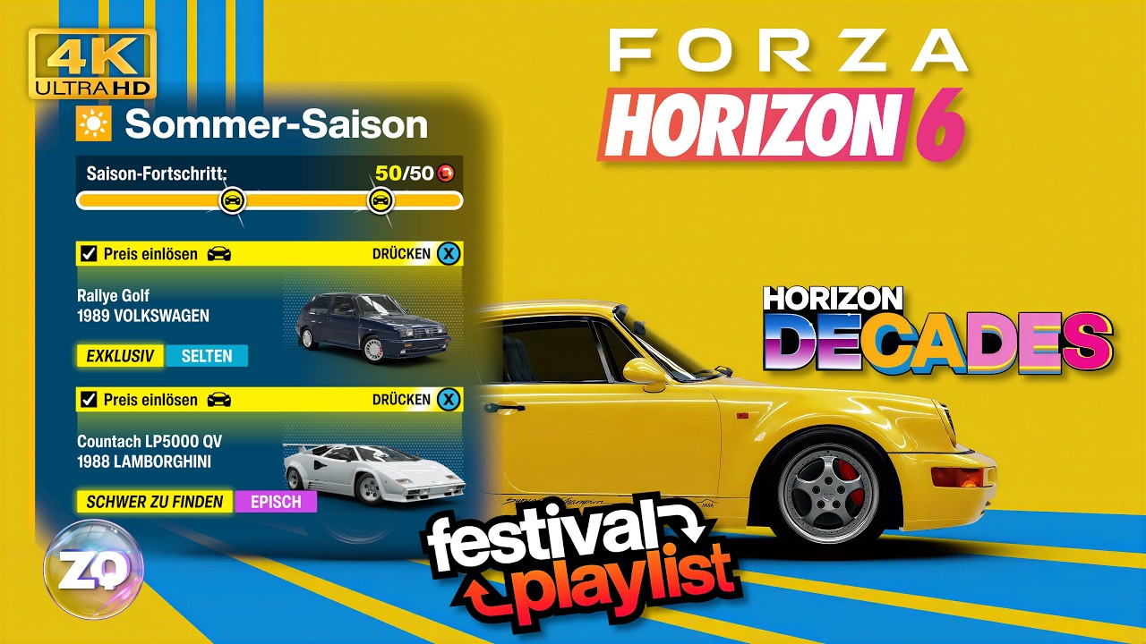 SERIE 2 SOMMER ✅ Festival Playlist - Forza Horizon 6