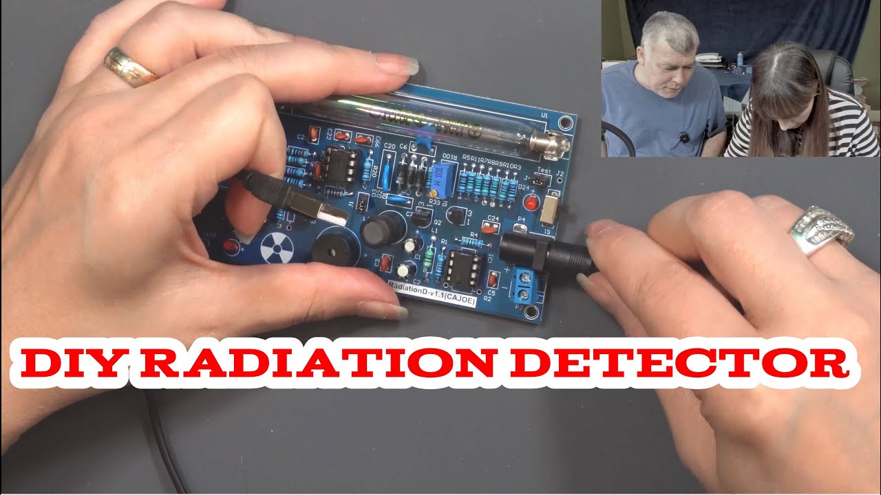 DIY Geiger Counter - Radiation detector - Lesson 3 - Learning electronics with Diana