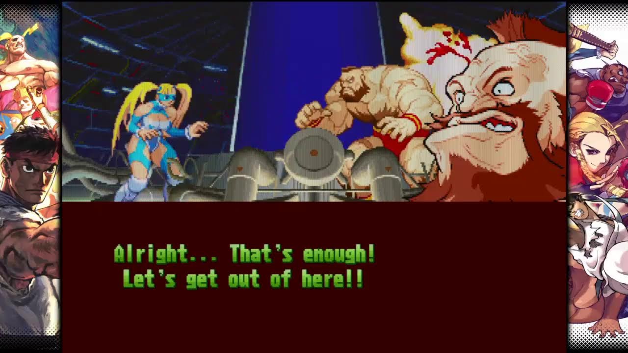 Street Fighter Alpha 3 Upper R Mika Arcade mode February 2026