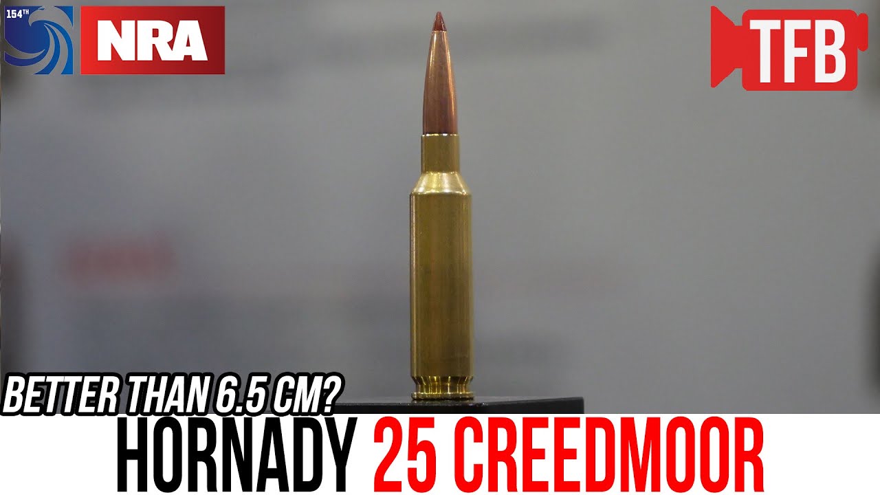 New Hornady 25 Creedmoor: Longer Range, Less Recoil