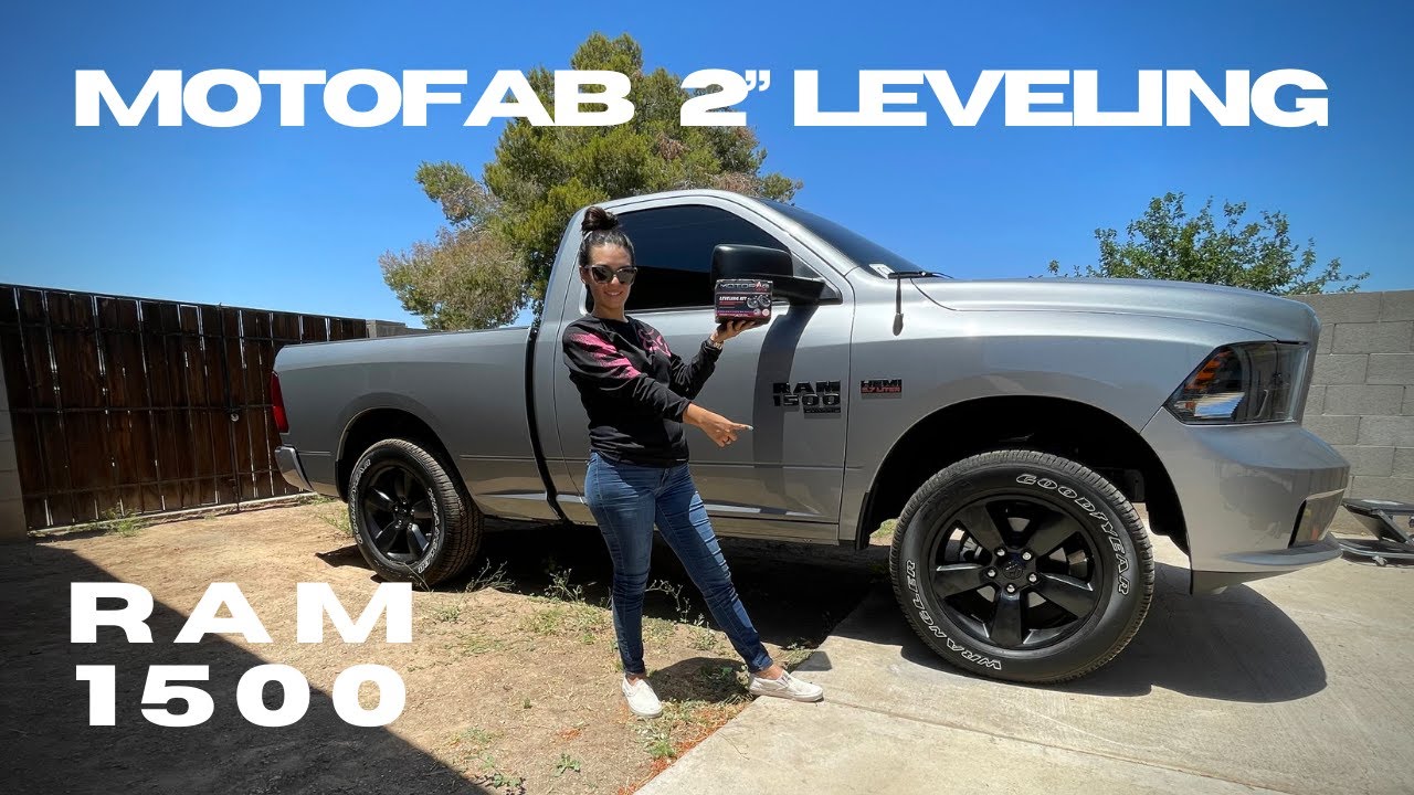 2009-2018 RAM 1500 MotoFab 2 дюйма. Установка комплекта выравнивания 2WD (19-21 Classic)