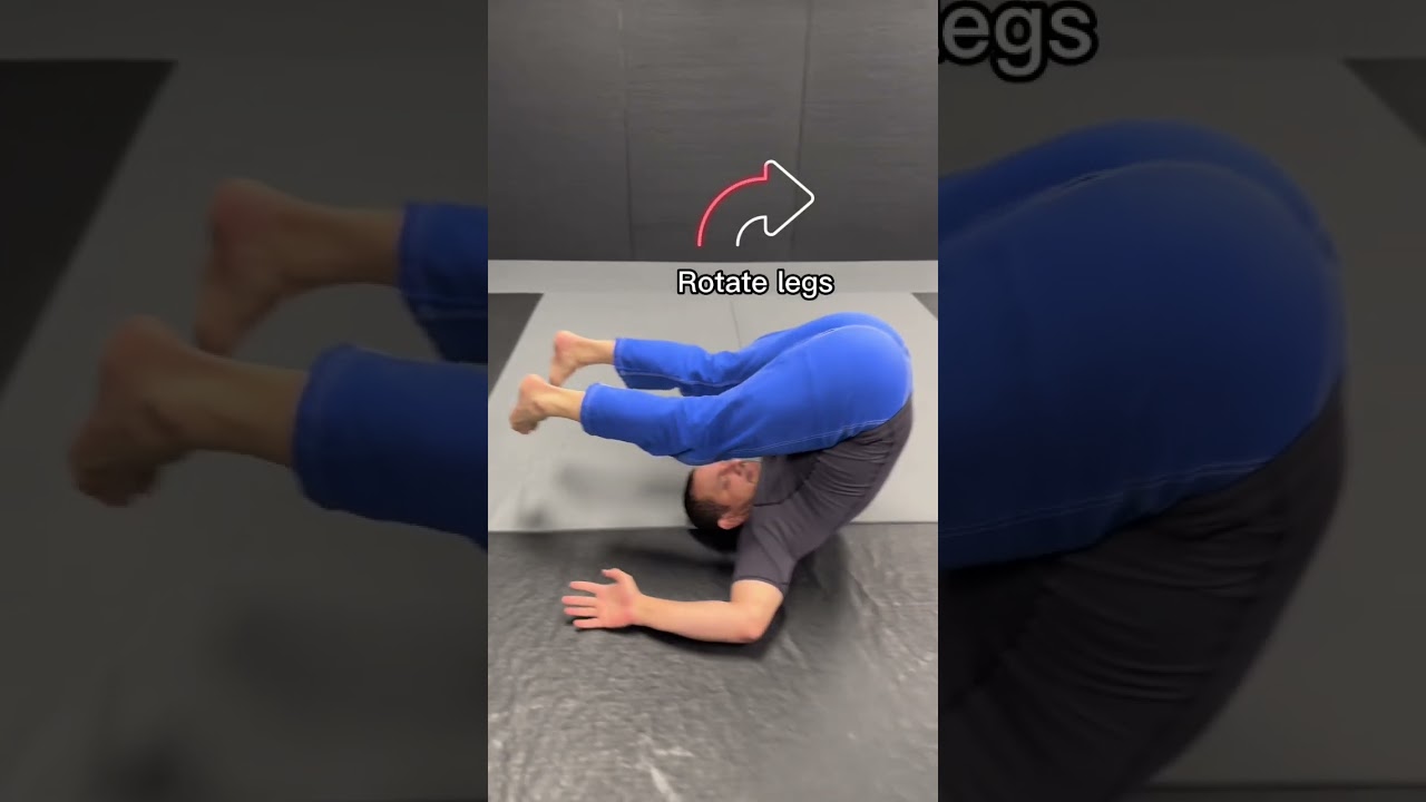 From drill to kill: practicing my invert move and then using it in live sparring 🔥 #BJJdrills