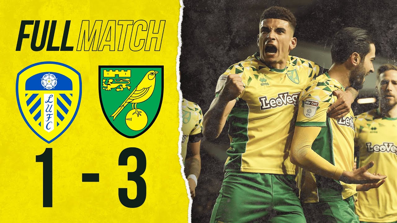 FULL REPLAY | Leeds United 1-3 Norwich City | The Canaries go top after win at Elland Road | 2019