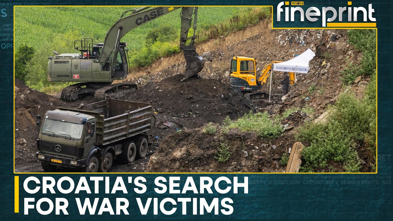 Croatia: War victims found in mass grave at garbage dump | WION Fineprint