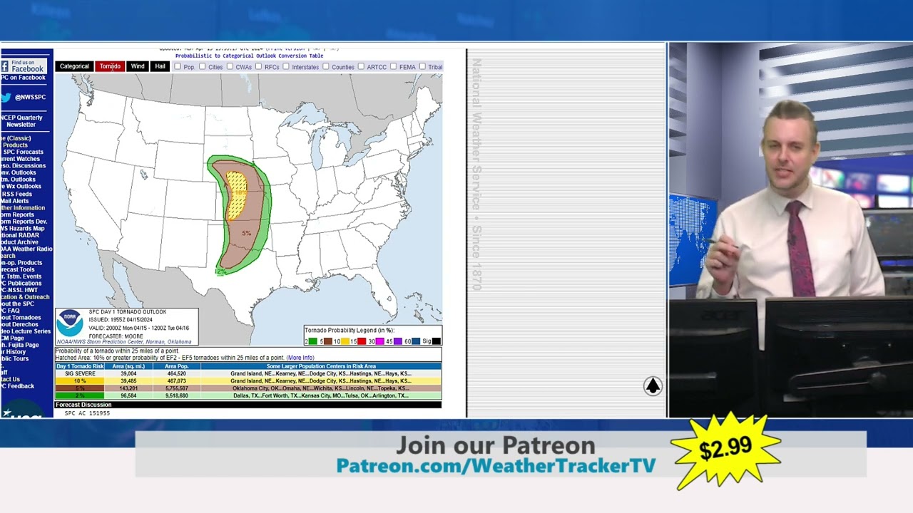DFW Weather Model Discussion 4-15-24