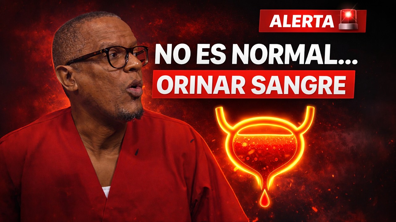 Orinar con sangre NO es normal… y podría ser una señal de algo serio 🚨