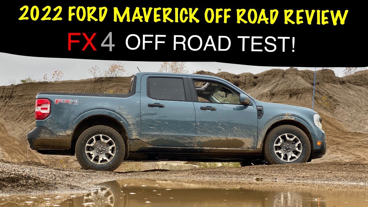 2022 FORD MAVERICK FX4 OFF ROAD REVIEW!