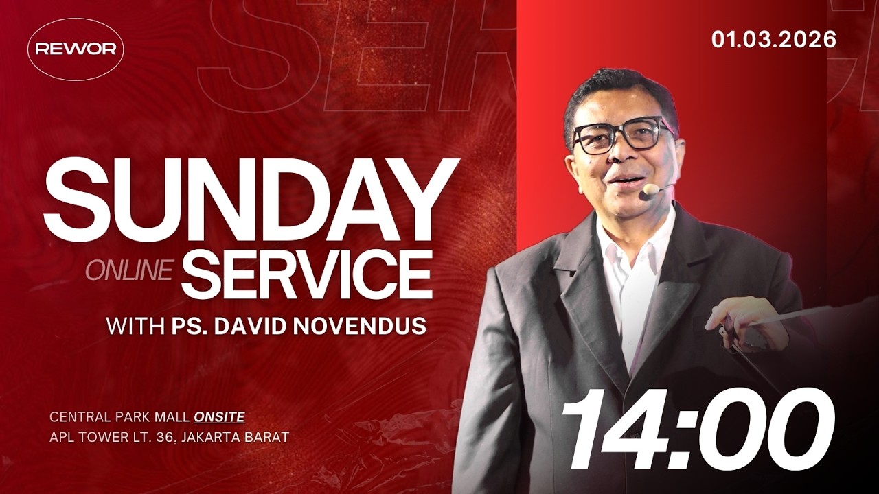HIDUP DALAM KETAATAN | Ps.David Novendus | 14:00 ( Ibadah Online Rewor )