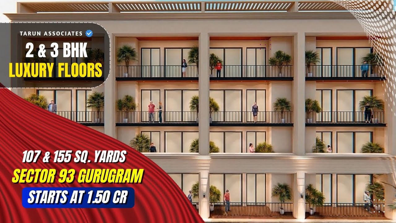Horizon Floors Sector 93 Gurgaon | Luxury Builder Floors Start at 1.50 Cr