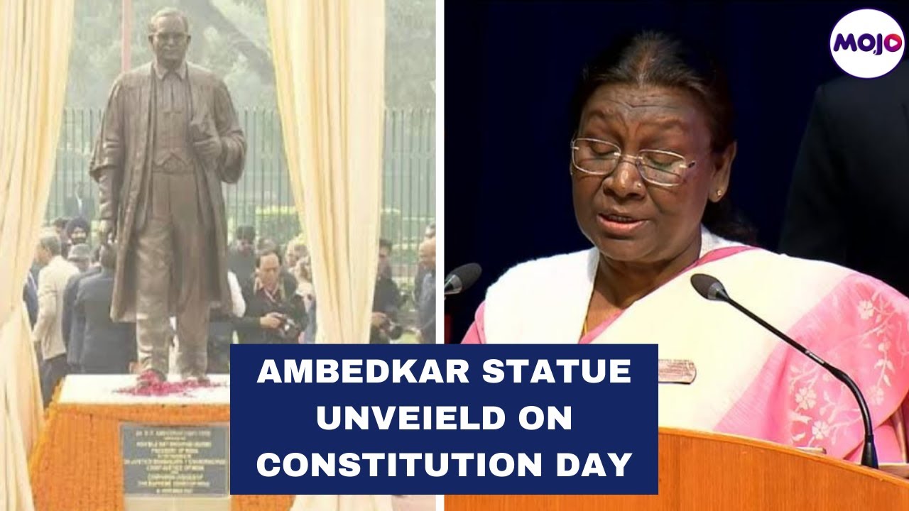 Constitution Day Celebrations | Unveiled Ambedkar Statue At Supreme Court | Droupadi Murmu