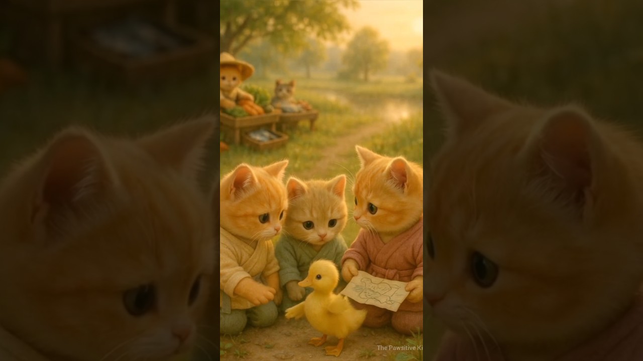 The Pawsitive Kittens are here to help a Lost Cute Ducky! 