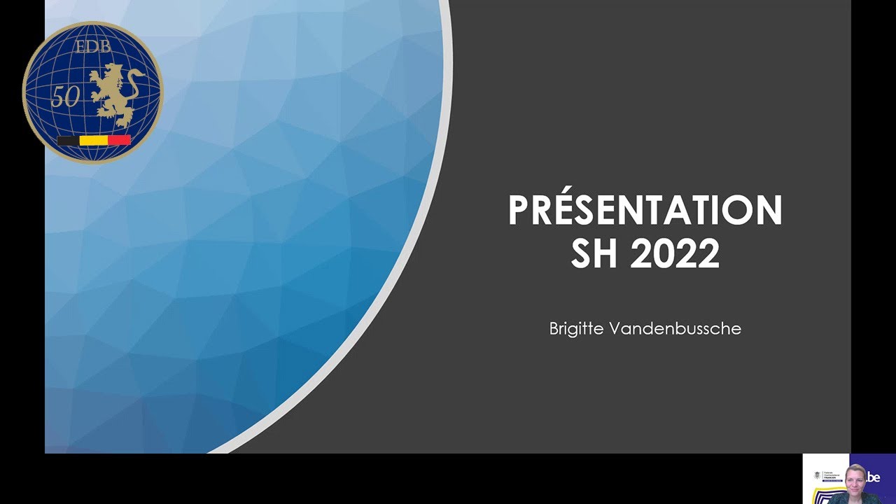 Masterclass SH 2022 : session inaugurale – 1- OMD - 25 janvier 2022