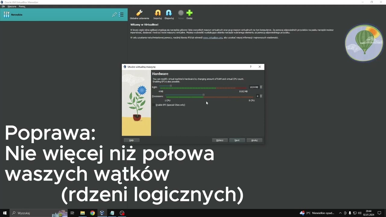 Jak zainstalować Windows XP na maszynie wirtualnej
