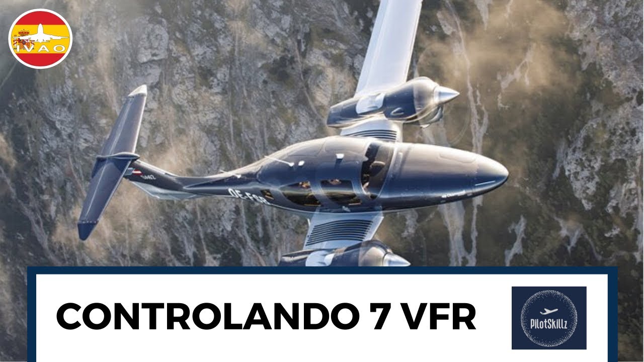 [IVAO] Cómo controlar a 7 VFR al mismo tiempo // LEMG_W_TWR //AURORA// ATC IVAOES// PREPARACIÓN ADC