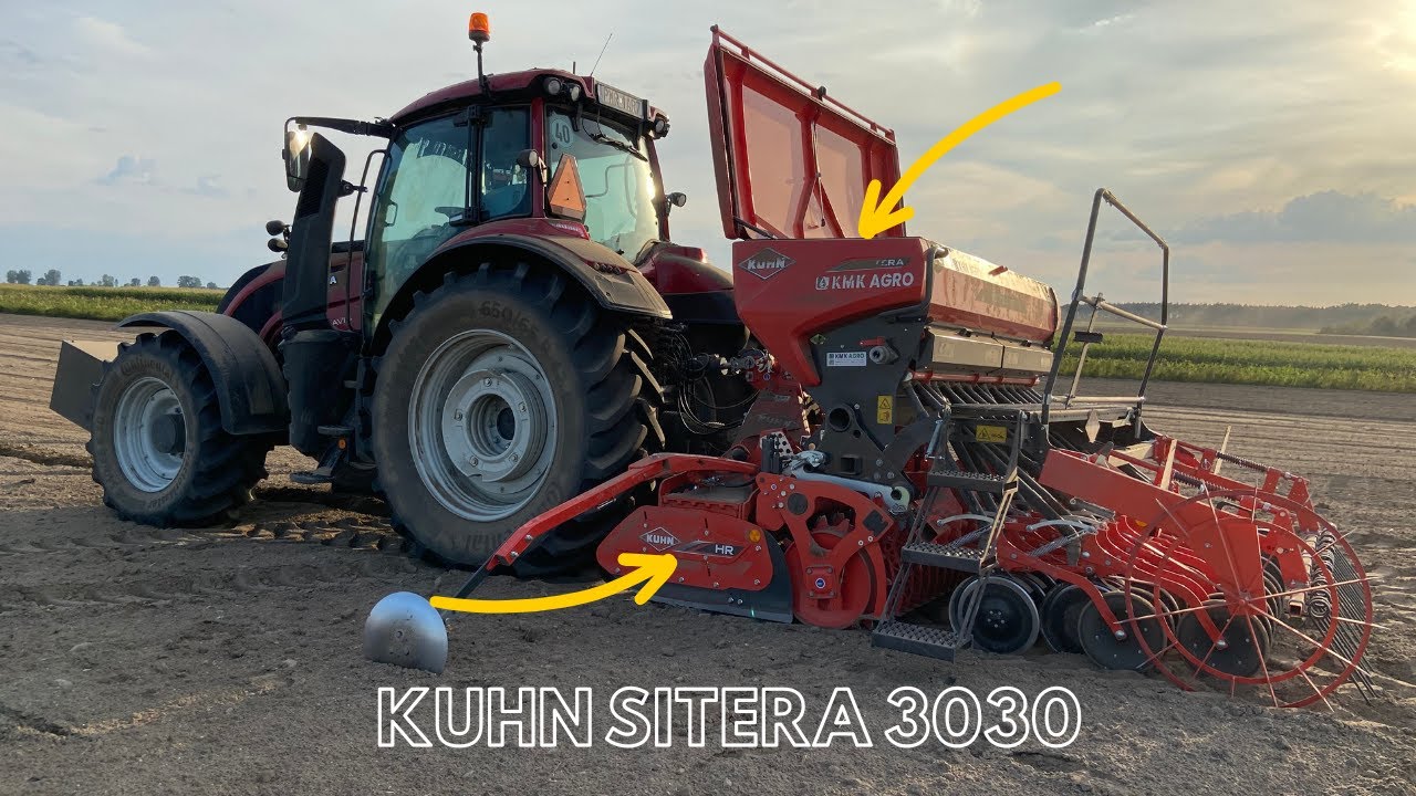 Pierwszy sezon na nowym siewniku KUHN SITERA 3030  💪 SIEWNY VLOG 😁