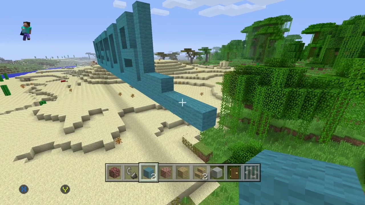 Building a Blue Jays Banner and Logo in Minecraft