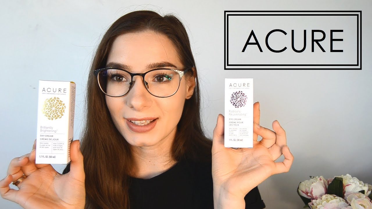 IHERB. ACURE ORGANICS: Brilliantly Brightening, дневной крем + Radically Rejuvenating
