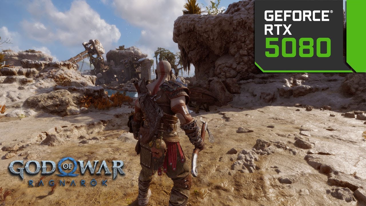 God of War Ragnar&ouml;k - RTX 5080 - 4K - DLSS 4 Multi Frame Gen OFF/ON
