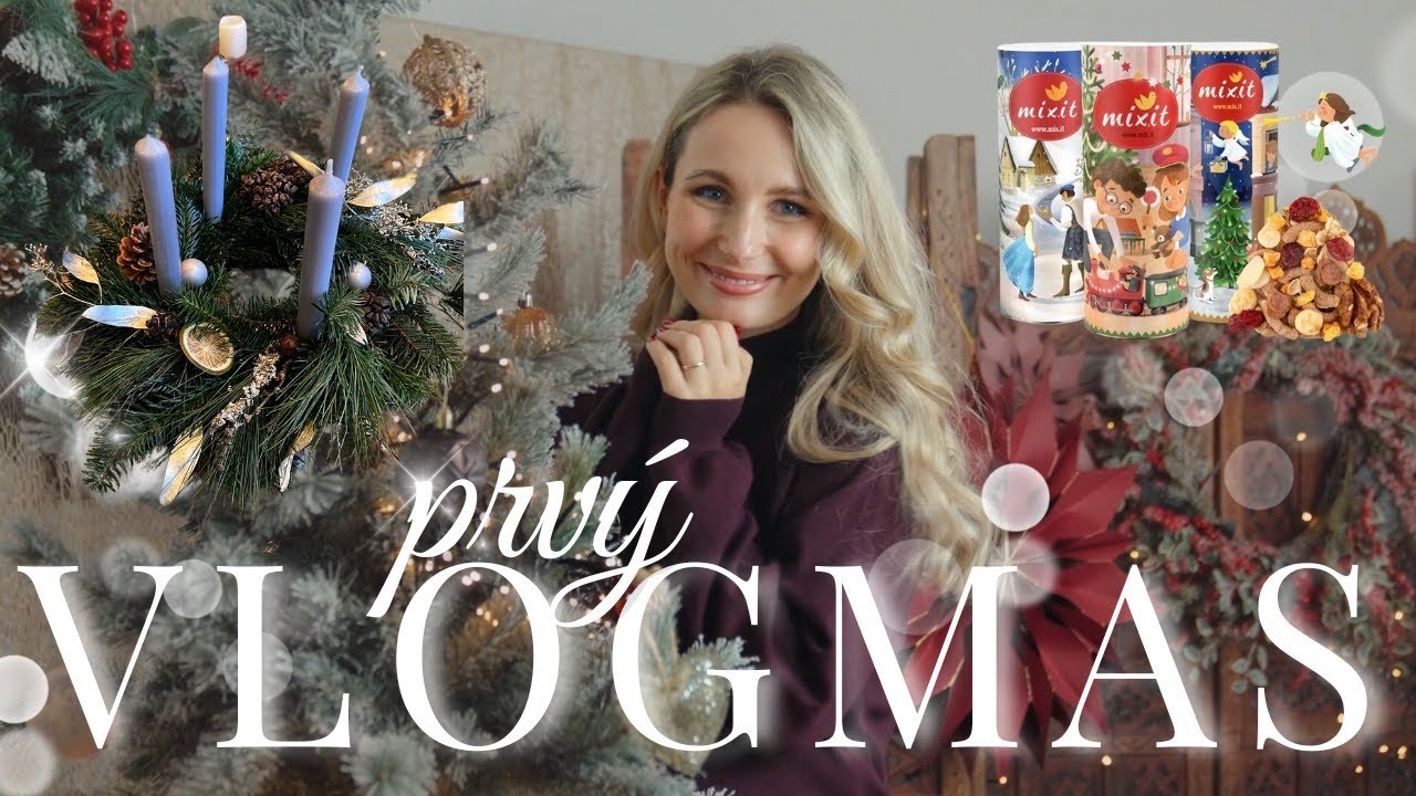 Je To Tu! Adventné Vence & Nové Začiatky | VLOGMAS 1 | PauliBeauty
