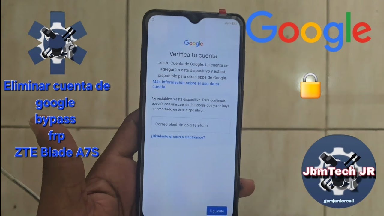 Eliminar cuenta de google  ZTE Blade A7S bypass ZTE A7020 sin necesidad de PC 💻👉🔒🔥🔥